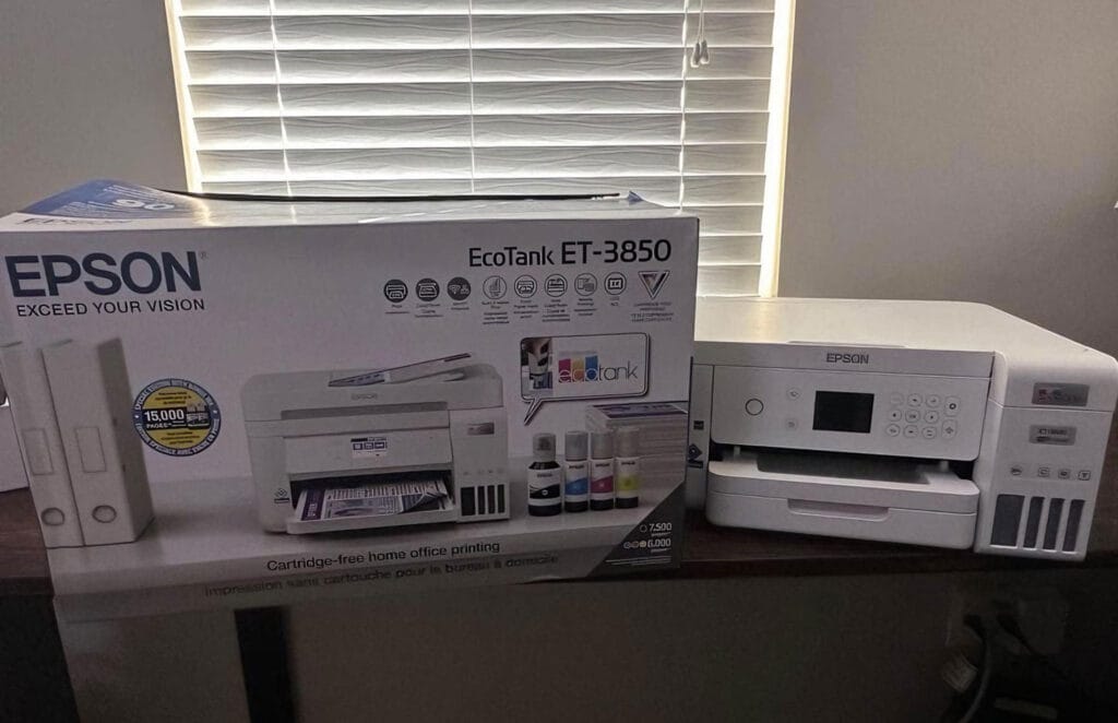 Setup Guide for the Epson EcoTank ET-3850