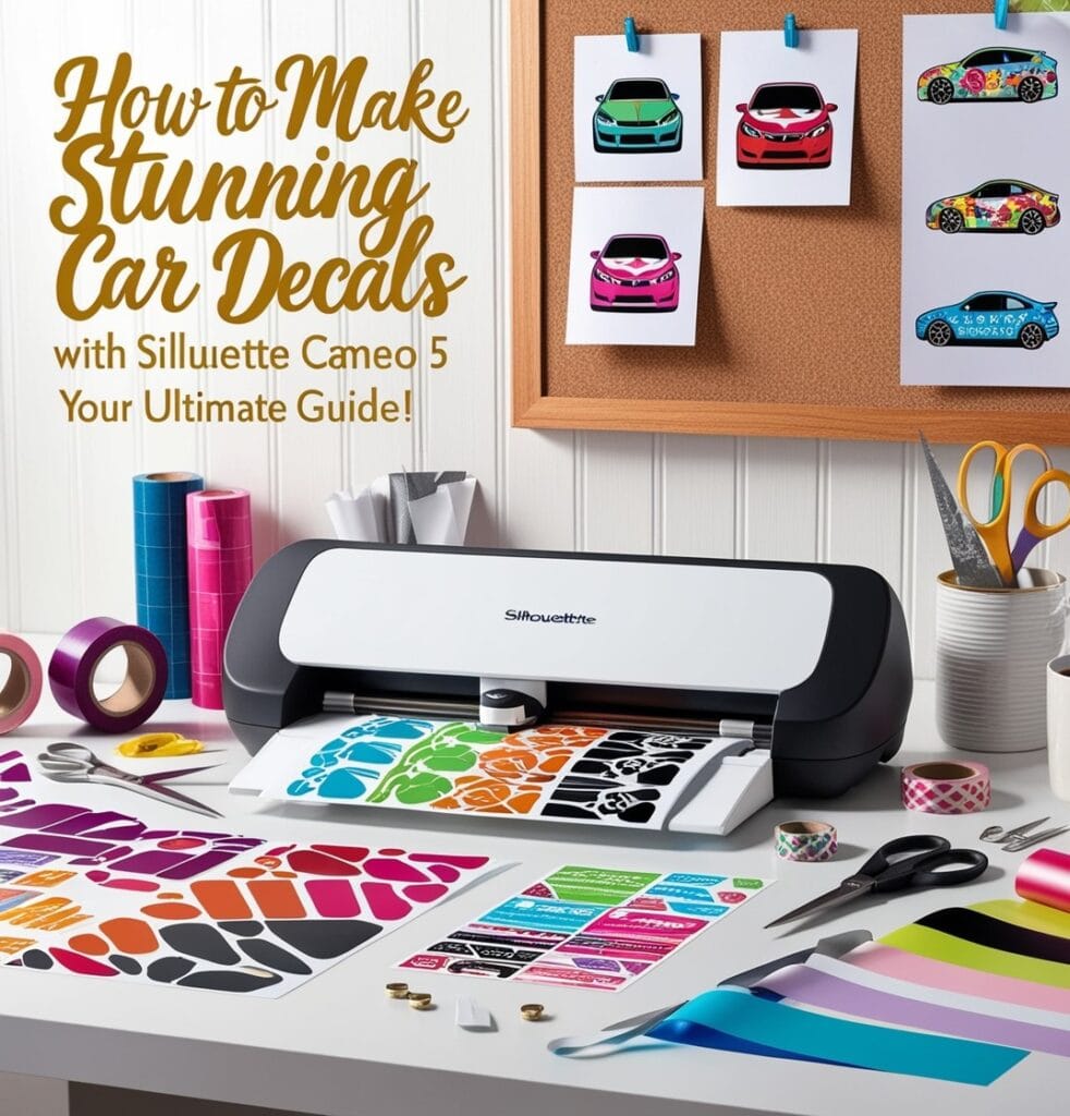 How to Make Stunning Car Decals with Silhouette Cameo 5 – Your Ultimate Guide!